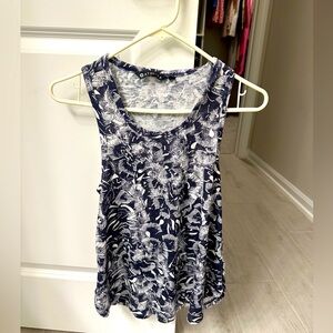 Athleta floral Racerback tank